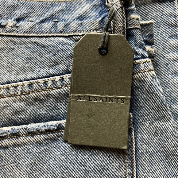 NWT! All Saints Mazzy Cropped Wide Jean - Picture 12 of 12